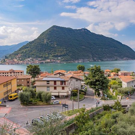 Lake Iseo Panorama Sulzano Bagian luar foto